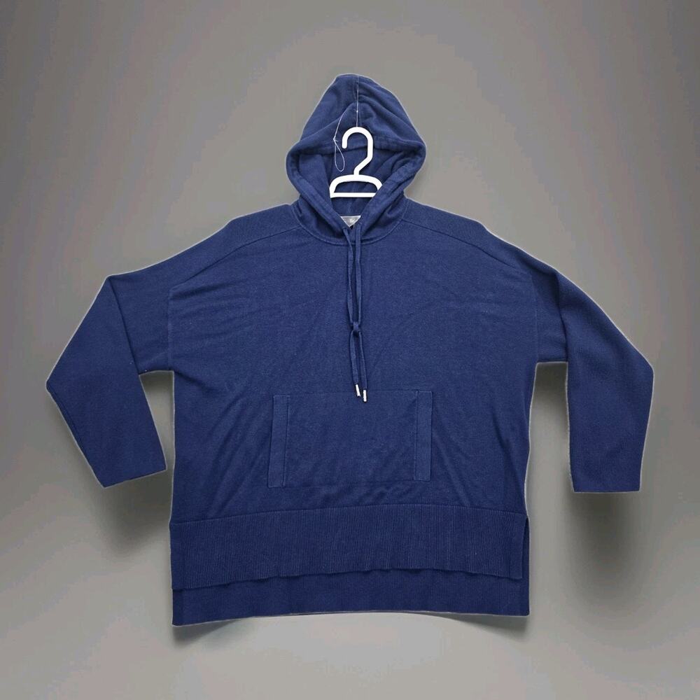 Tommy Bahama Hoodie Hooded Sweatshirt Women's Large Pullover Modal Cotton Long S